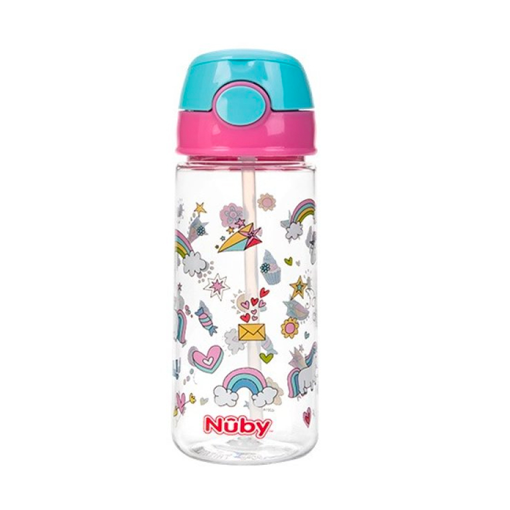 Nuby Baby/Kids Tritan Flip It 540ml Water Bottle Assorted Online KG  Electronic