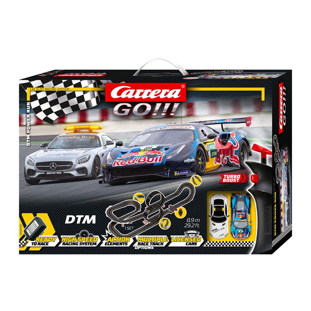 Carrera Dtm Power Run - 8.9M Track Slot Car Childrens Toy Set 6y+ - Online