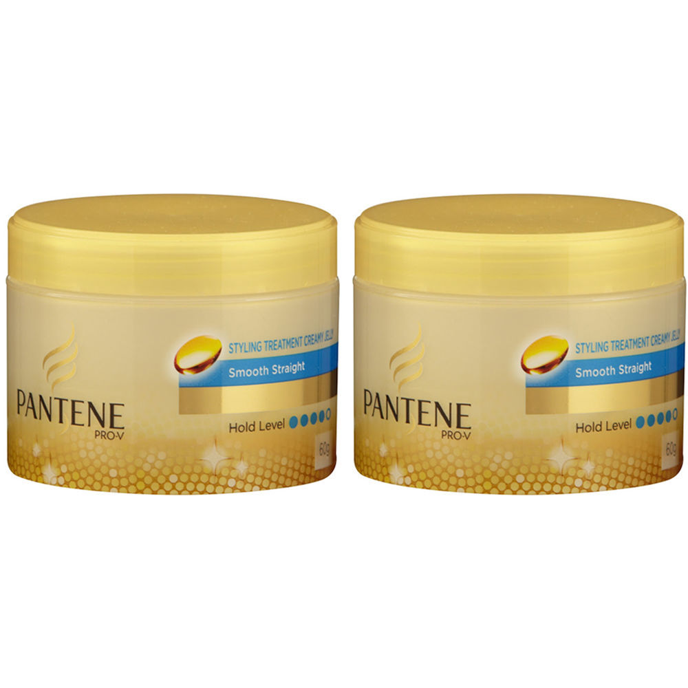 2x 60g pantene styling treatment smoothing 2x 60g pantene styling treatment smoothing