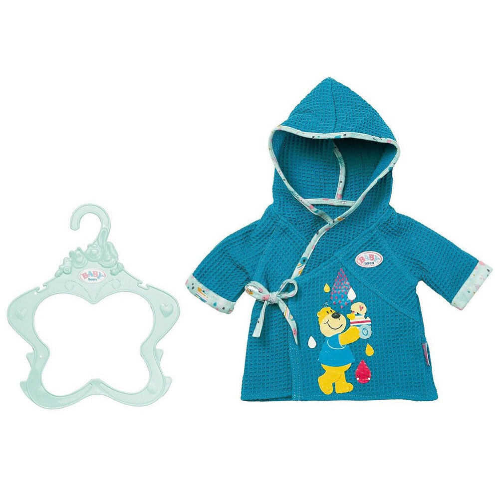 Baby Born Bath Bathrobes Teal for 3946 cm Dolls Online KG Electronic