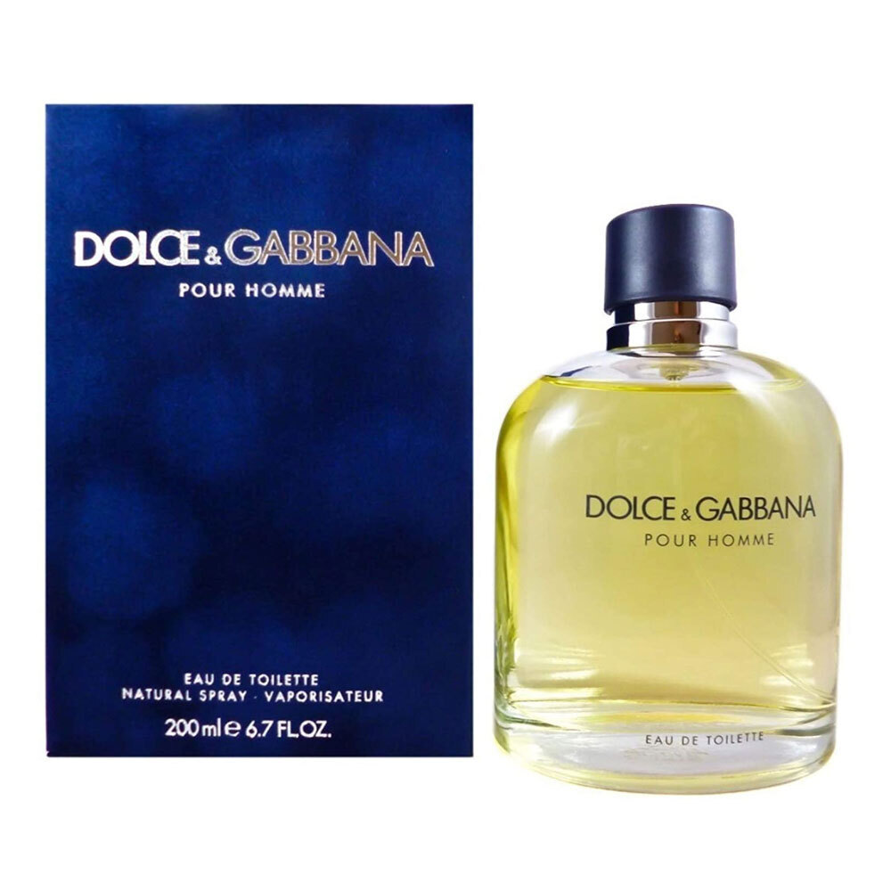 200ml Dolce & Gabbana Pour Homme EDT - Mens - Online | KG Electronic