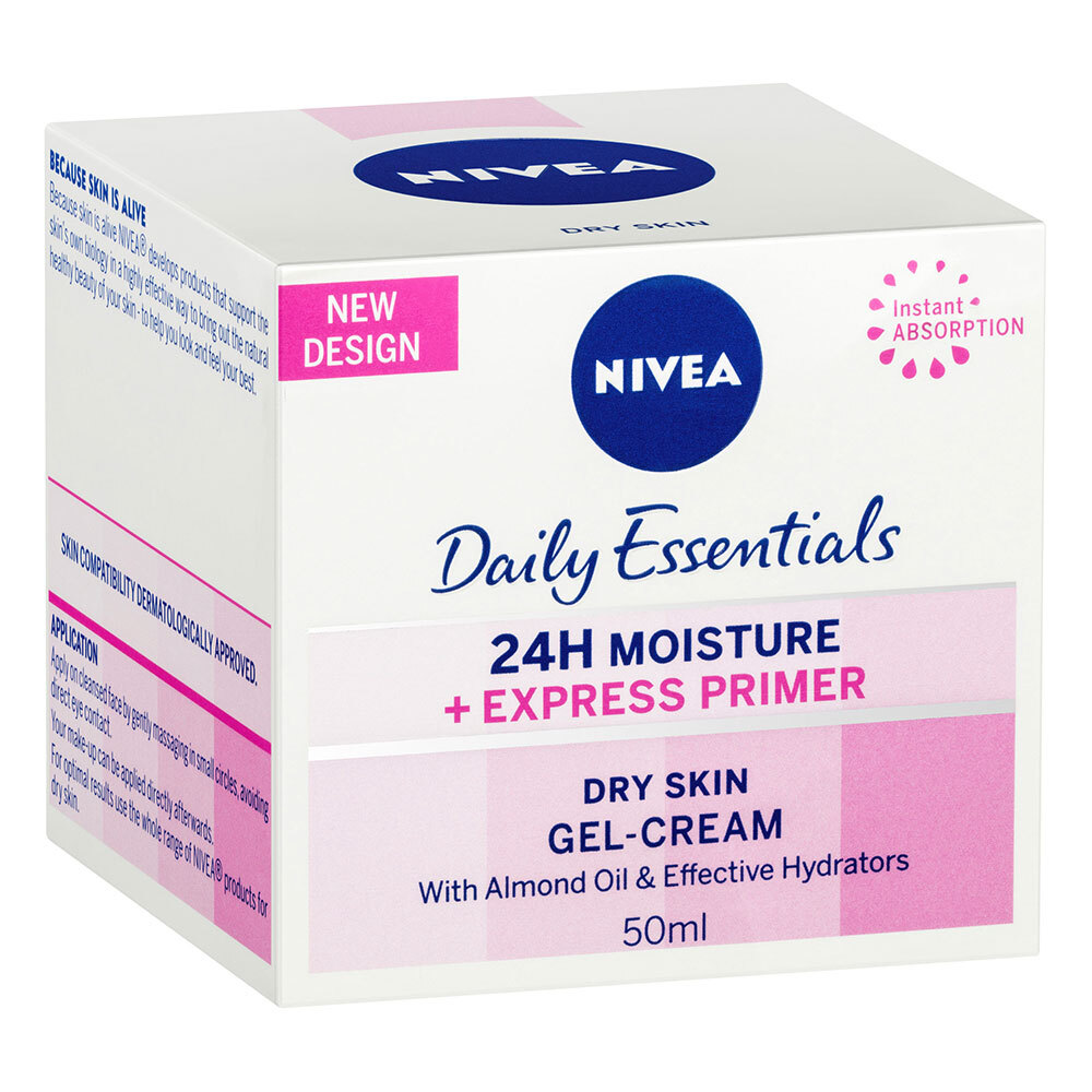 nivea gel moisturiser