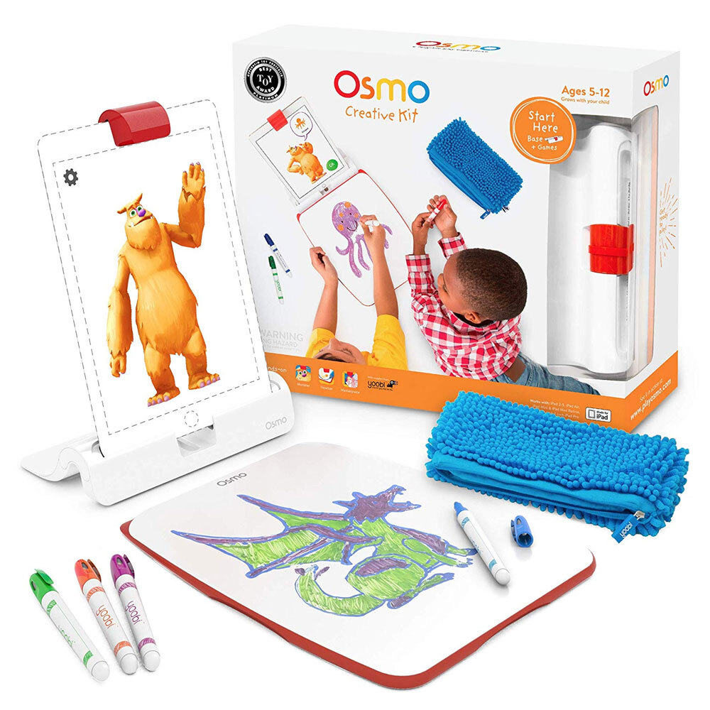 osmo creative kit with monster game