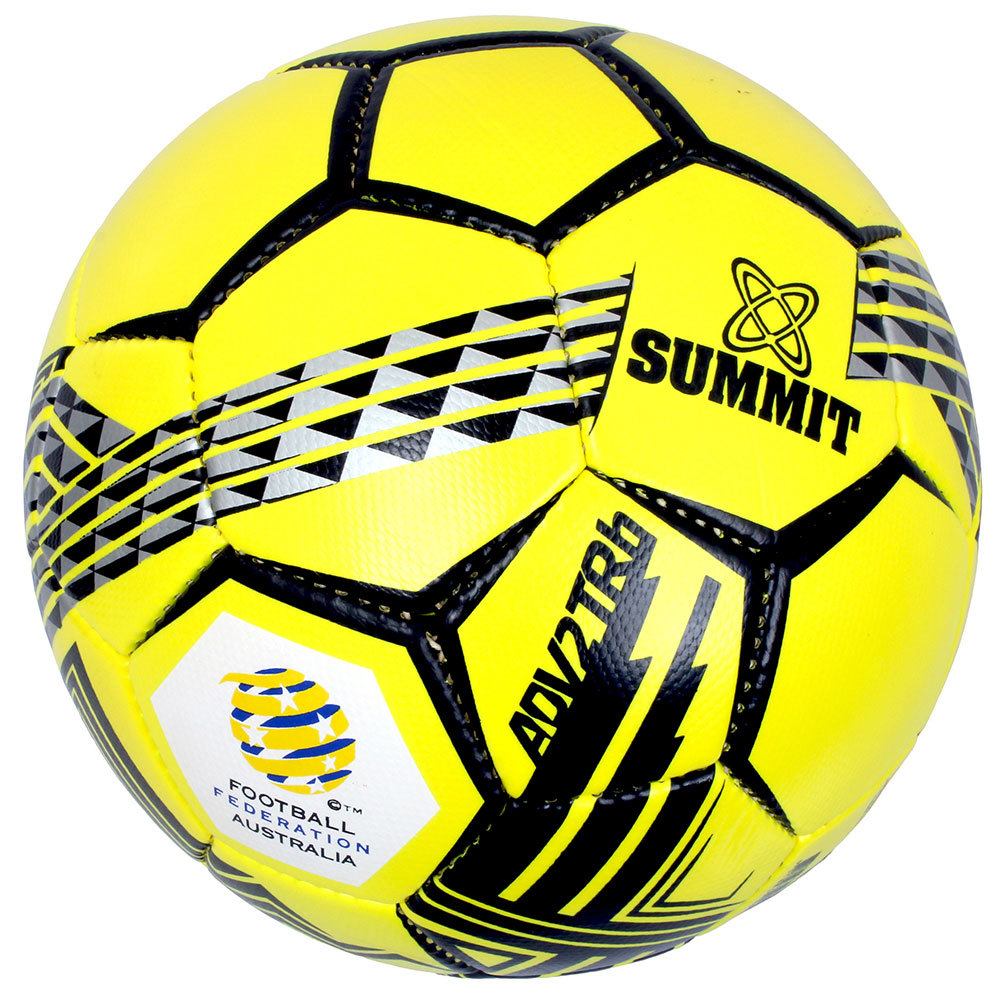 Summit ADV2 Size 5 Trainer Soccer Ball/Football Yellow Sport/Game