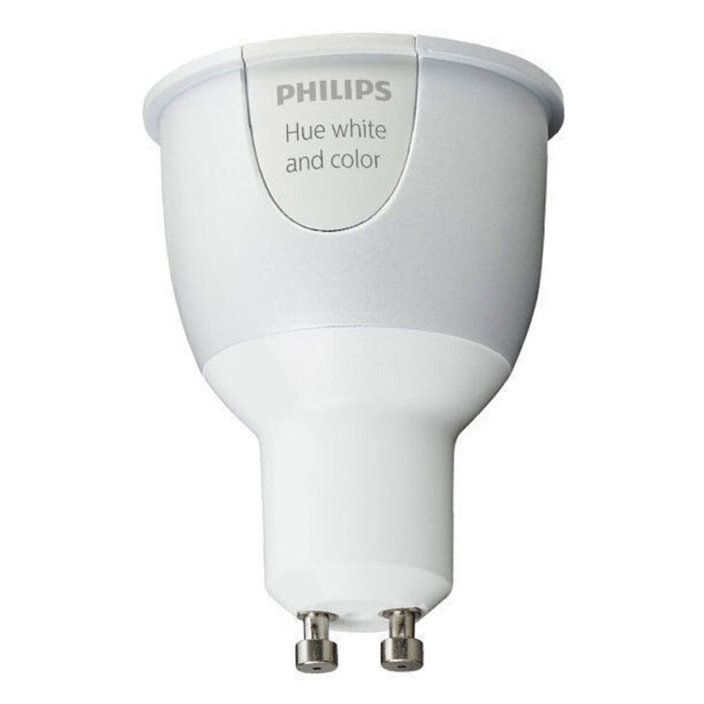 Philips HUE 6.5W GU10 White/Colour LED Lightbulb Online KG Electronic