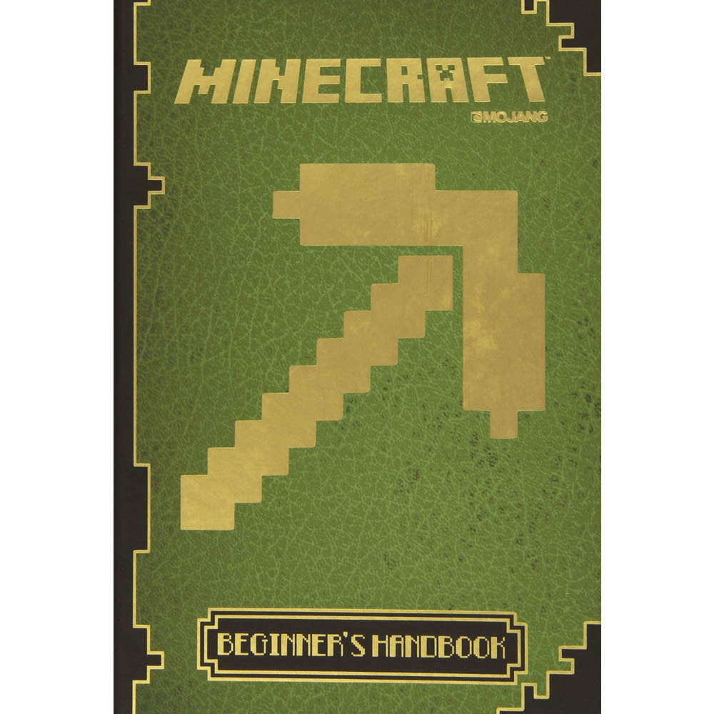 Minecraft Official Beginner's Hardcover Handbook w/Intro/Tips/Guide for