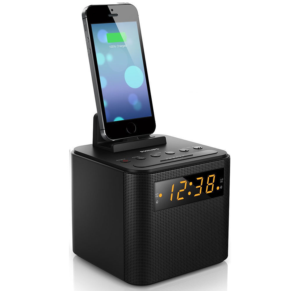Philips AJ3200 FM Radio Clock USB Charging Dock Station Online KG
