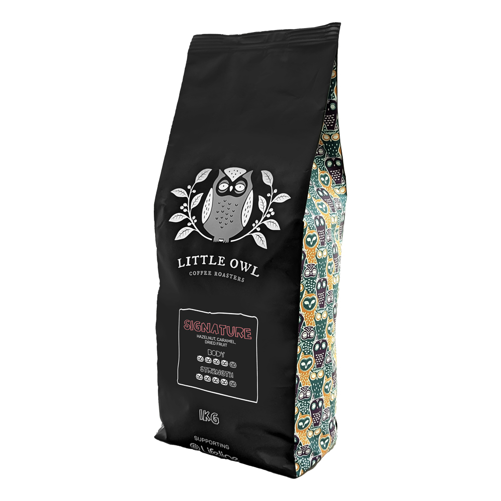 Little Owl Coffee Roasters Signature Blend Coffee Beans 1kg Online