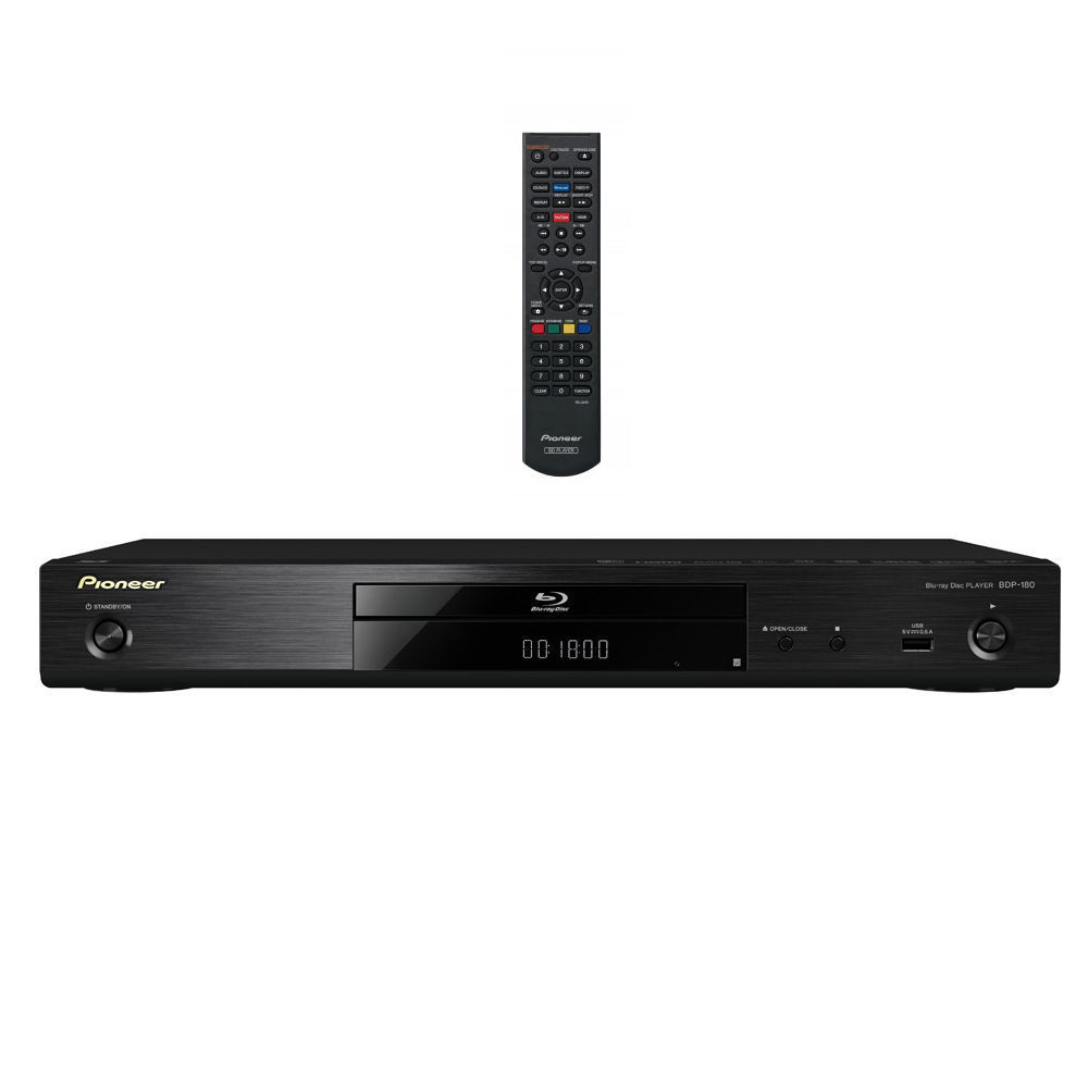 Pioneer BDP 180 HDMI Wifi 3D Blu Ray DVD Player