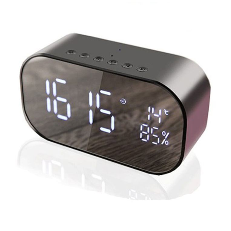 bluetooth speaker with clock display