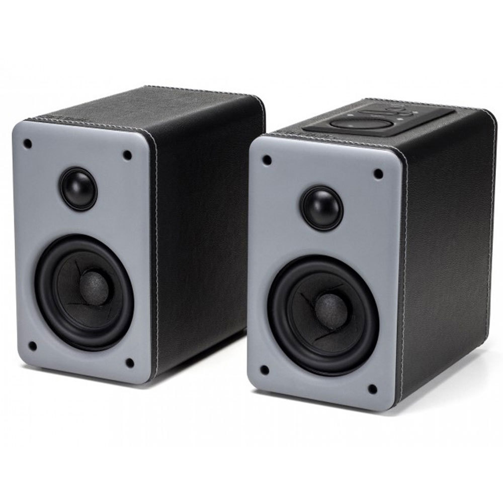 Jamo Ds4 Black Wireless Bluetooth Bookshelf Stereo Speaker Pair