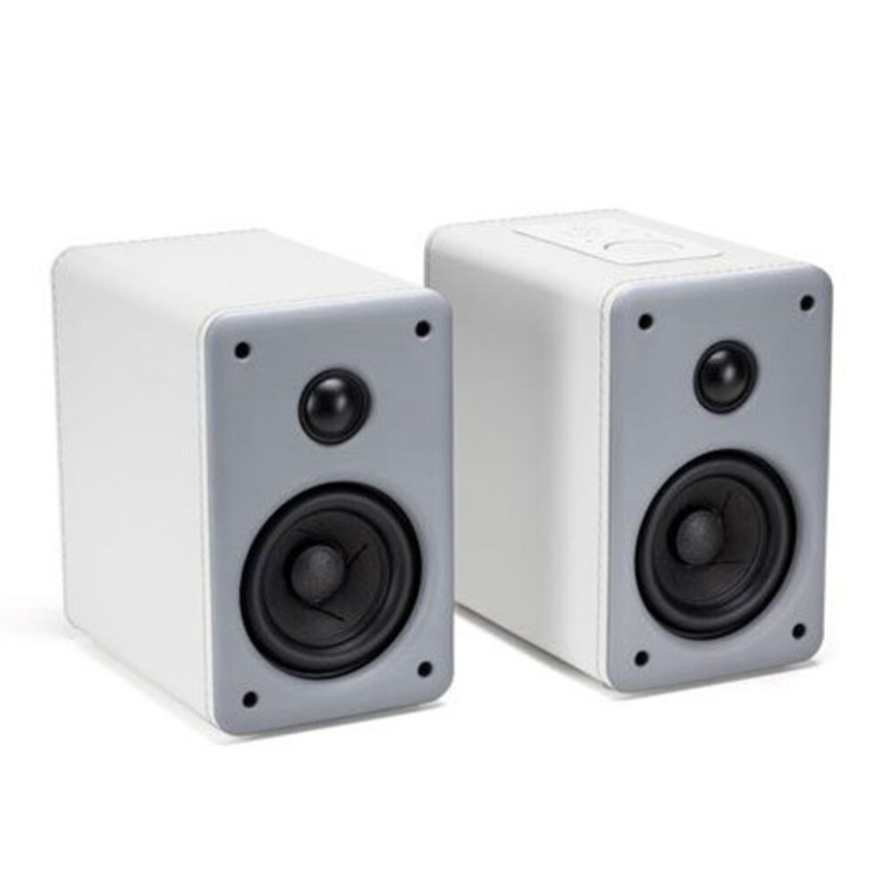 Jamo Ds4 White Wireless Bluetooth Bookshelf Stereo Speaker Pair