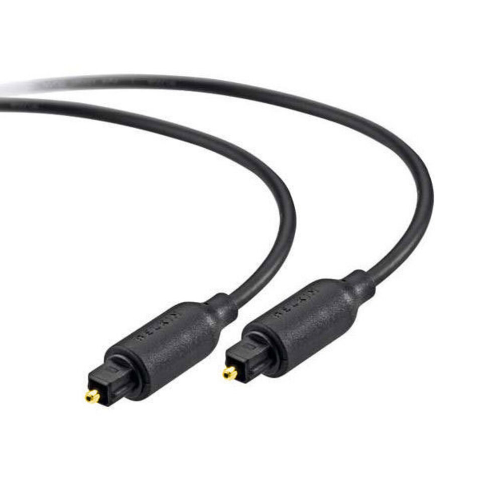 Belkin 2m Gold Plated Optical Audio Cable Black Online KG Electronic