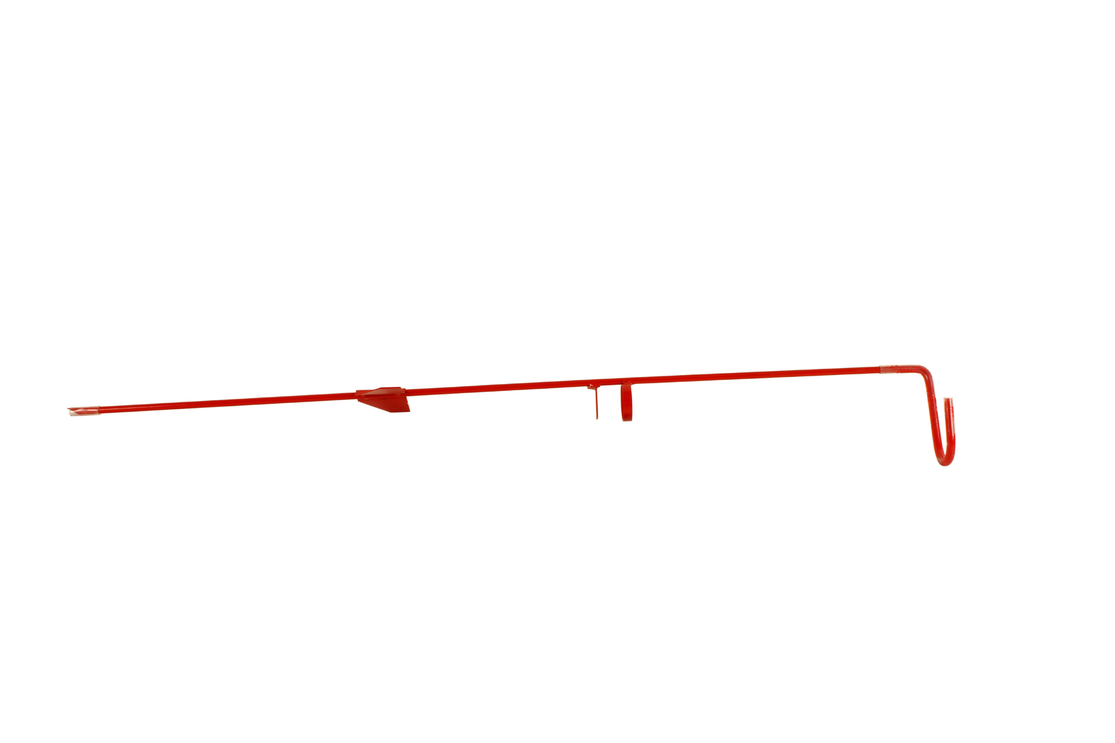 Fishteck 110cm Metal Sand Spike Fishing Rod Holder - Red - Online