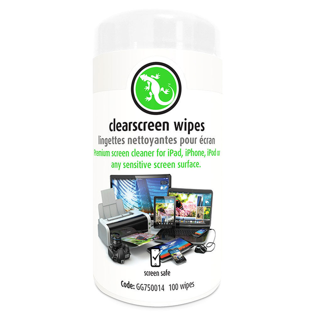 Gecko Clearscreen Wipes Screen Cleaner for iPad/iPhone/iPod Laptop