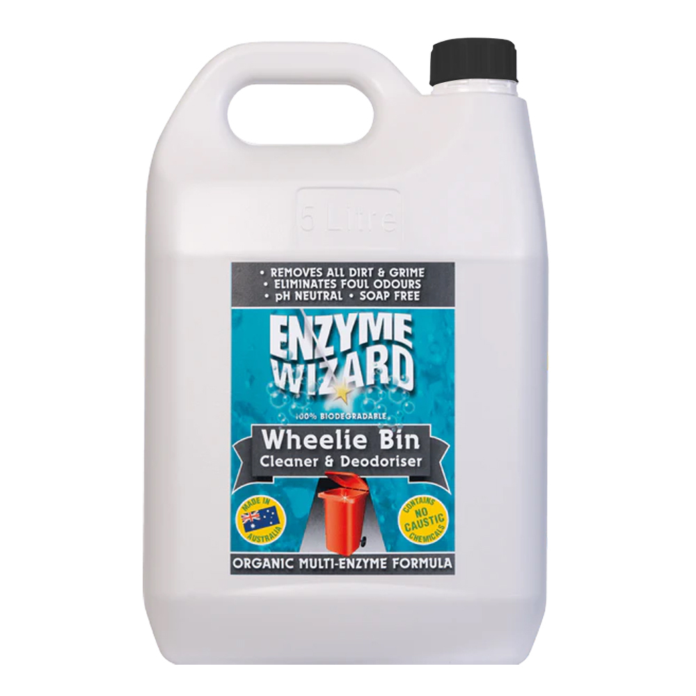 Enzyme Wizard Wheelie Bin Cleaner & Deodoriser 5L Online KG Electronic