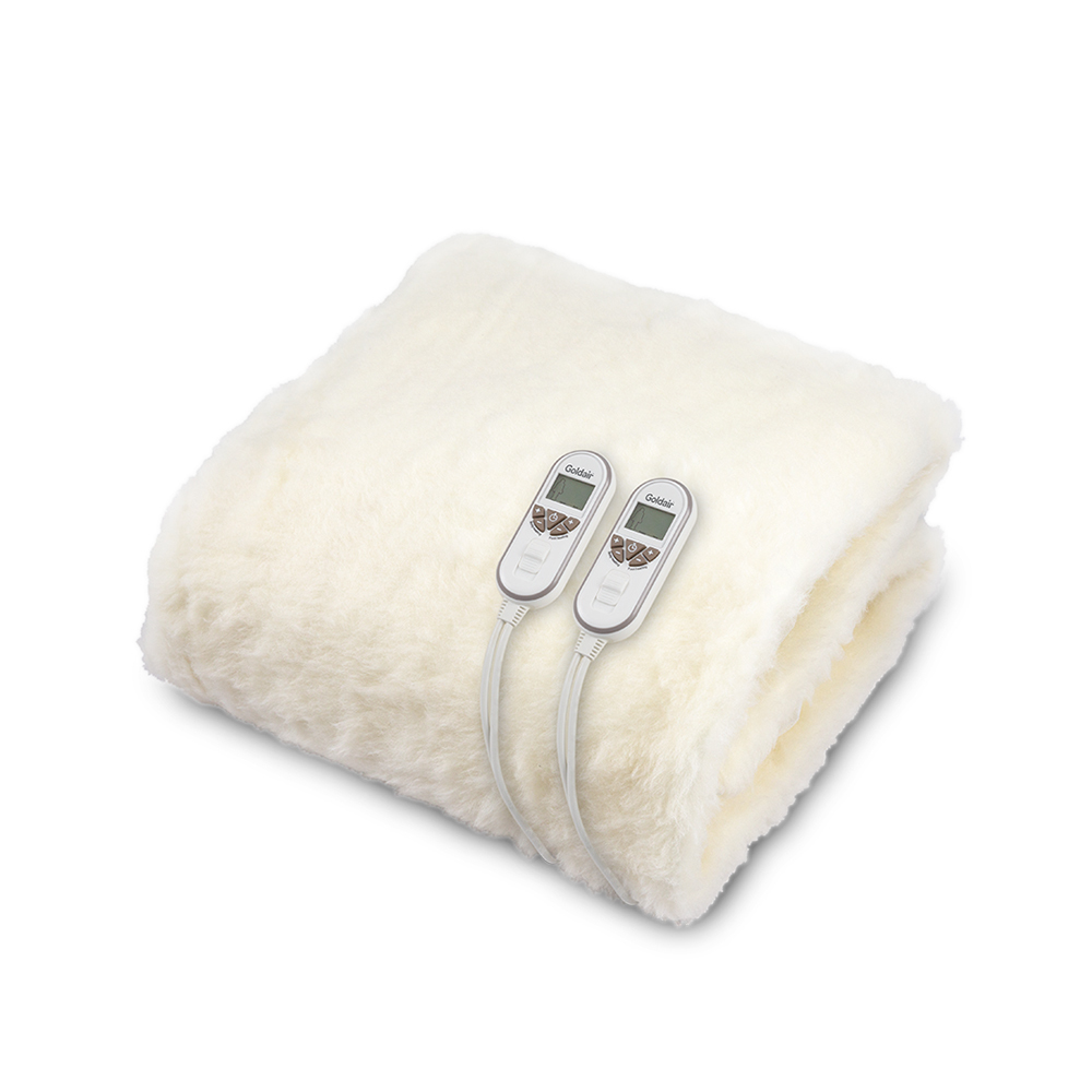 Goldair Australian Wool Topper Electric Blanket King White - Online | KG  Electronic