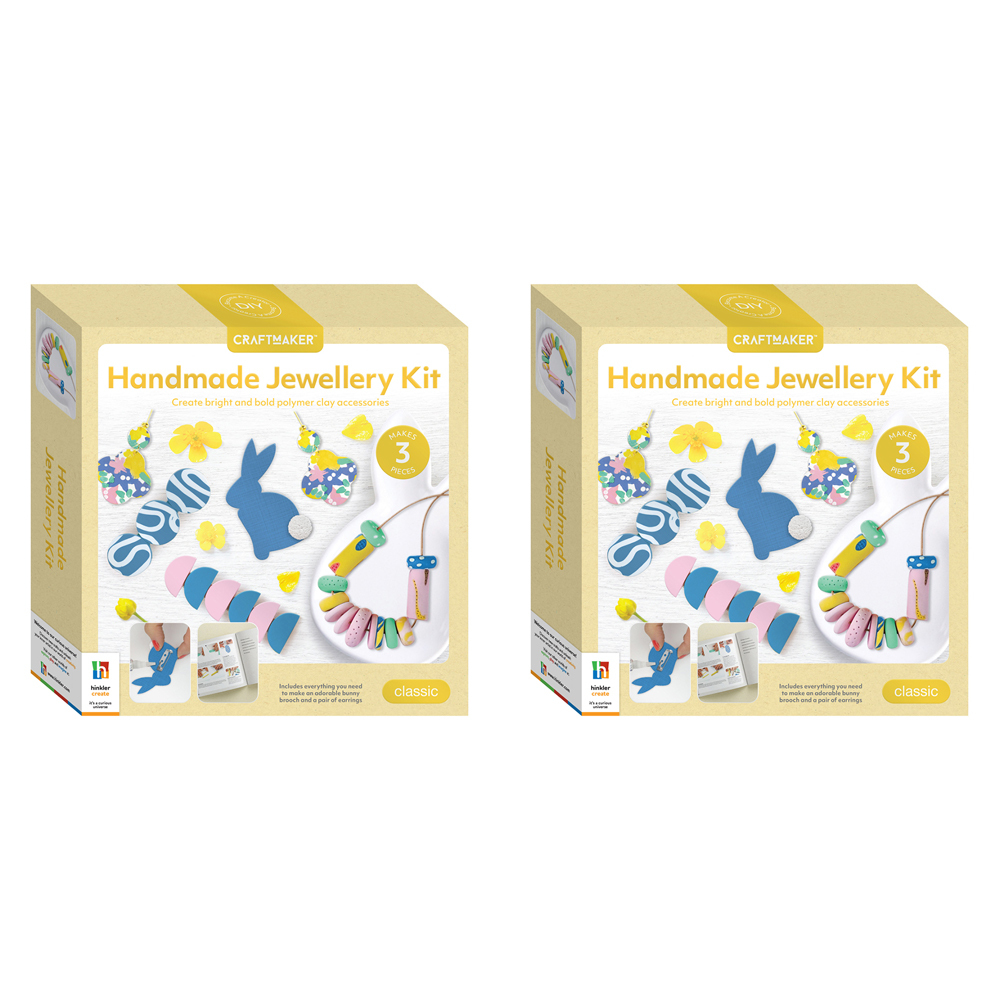 Craftmaker Create Your Own Polymer Clay Jewelry Kit by Hinkler