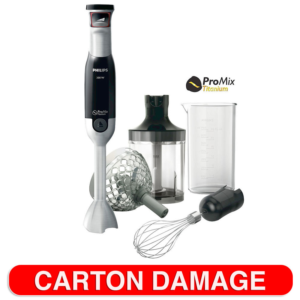 Philips HR1686 ProMix 800W Electric Hand Blender Mixer Whisk Beater