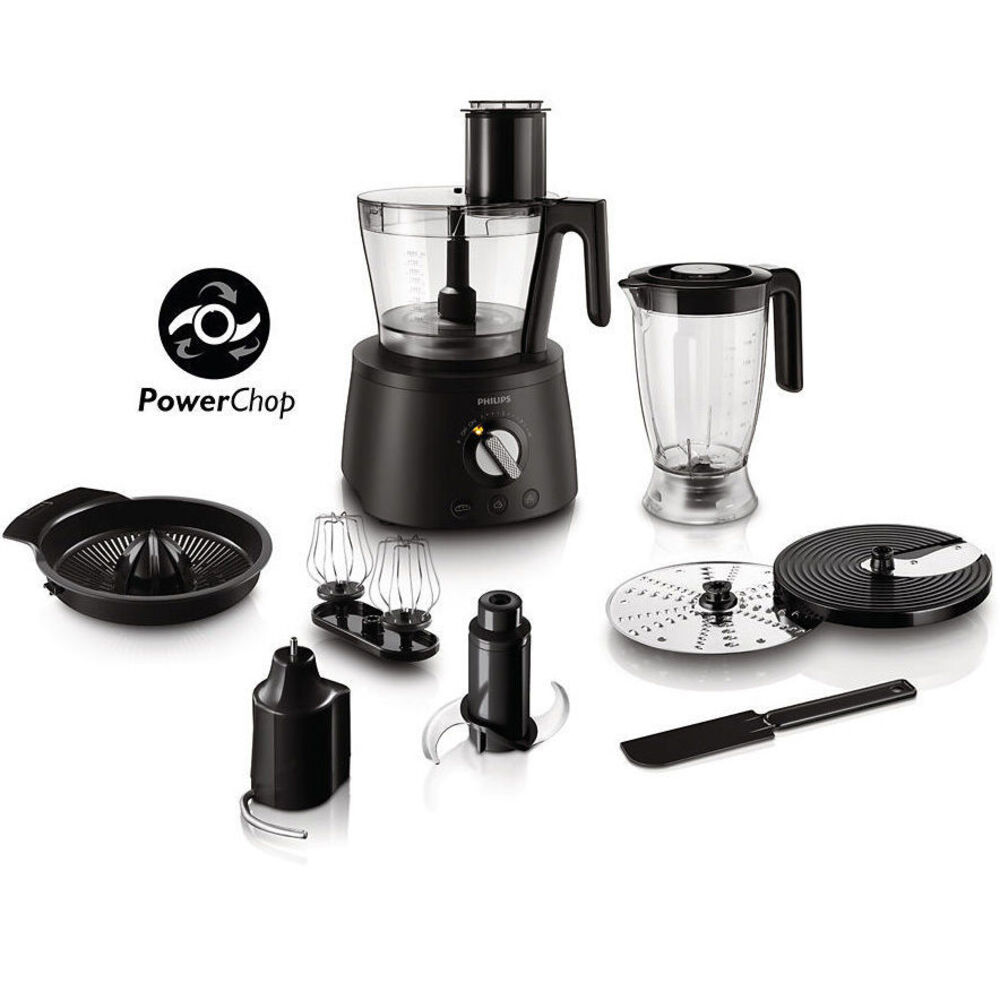 Philips HR7776 Food Processor 1000W Slicer Shredder Blender Citrus Press Juicer 8710103661924 eBay