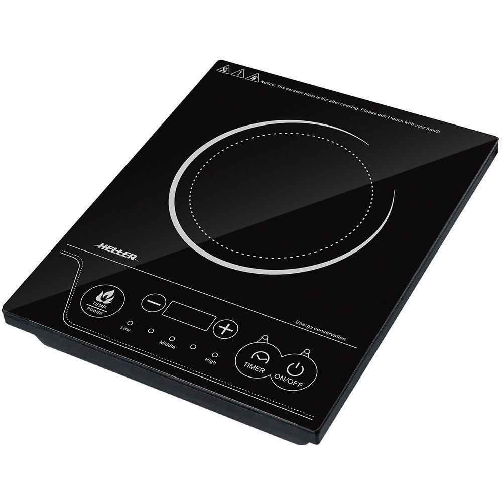 Heller 2000W Electric Single Induction Cooker/Hot Plate Digital Display