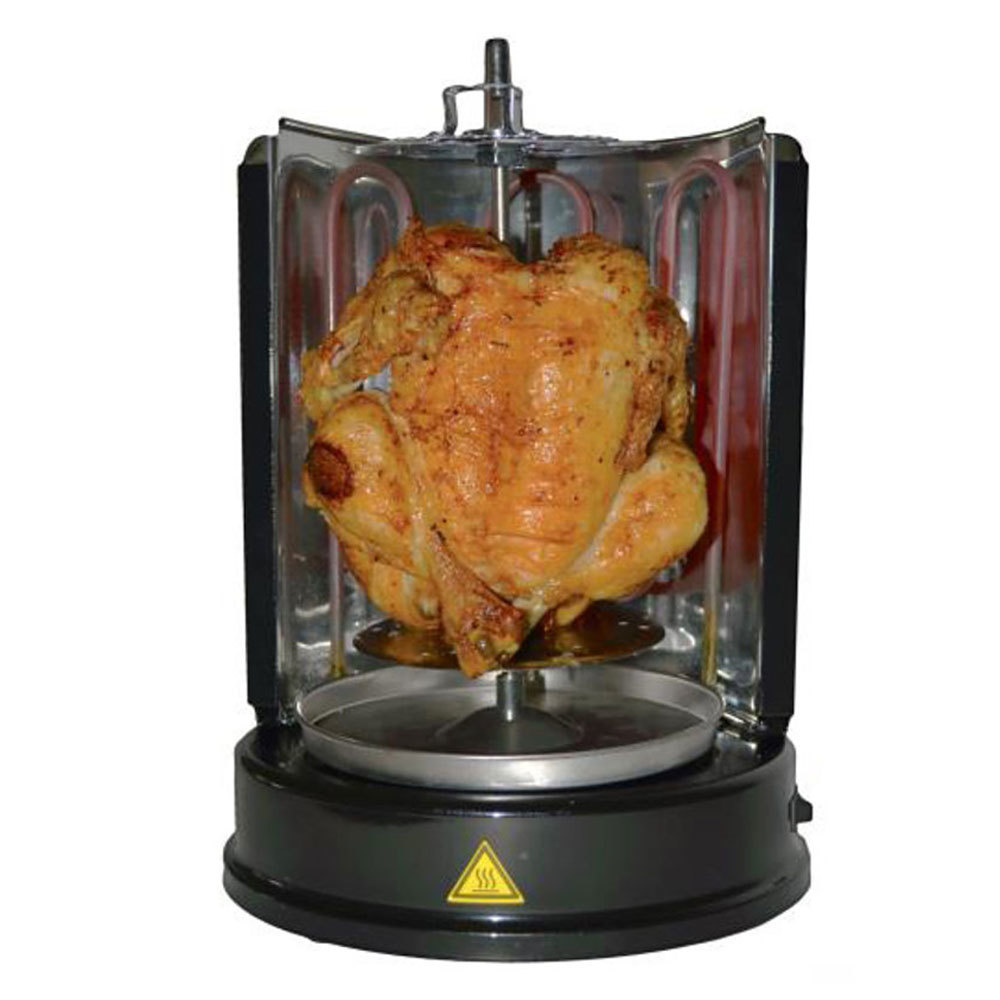 Stainless Steel Vertical BBQ Kebab/Shawarma/Gyros Rotisserie Grill