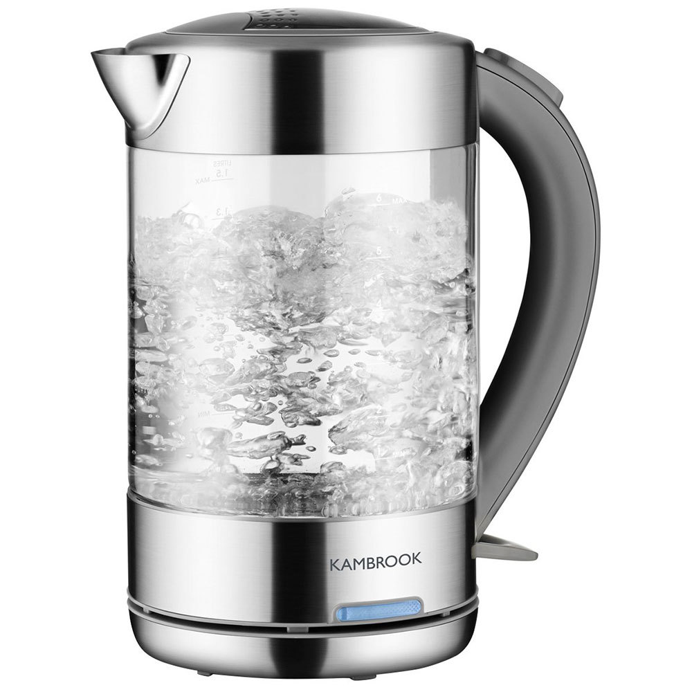 Kambrook 2200W Strength/Clarity 1.5L Glass Kettle Online KG Electronic
