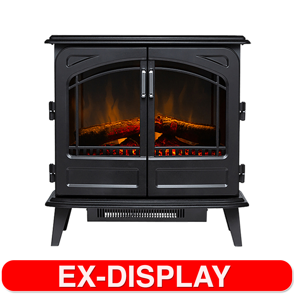 Dimplex Leckford 2000W/64cm Electric Stove Optiflame Fireplace Heater -  Online | KG Electronic