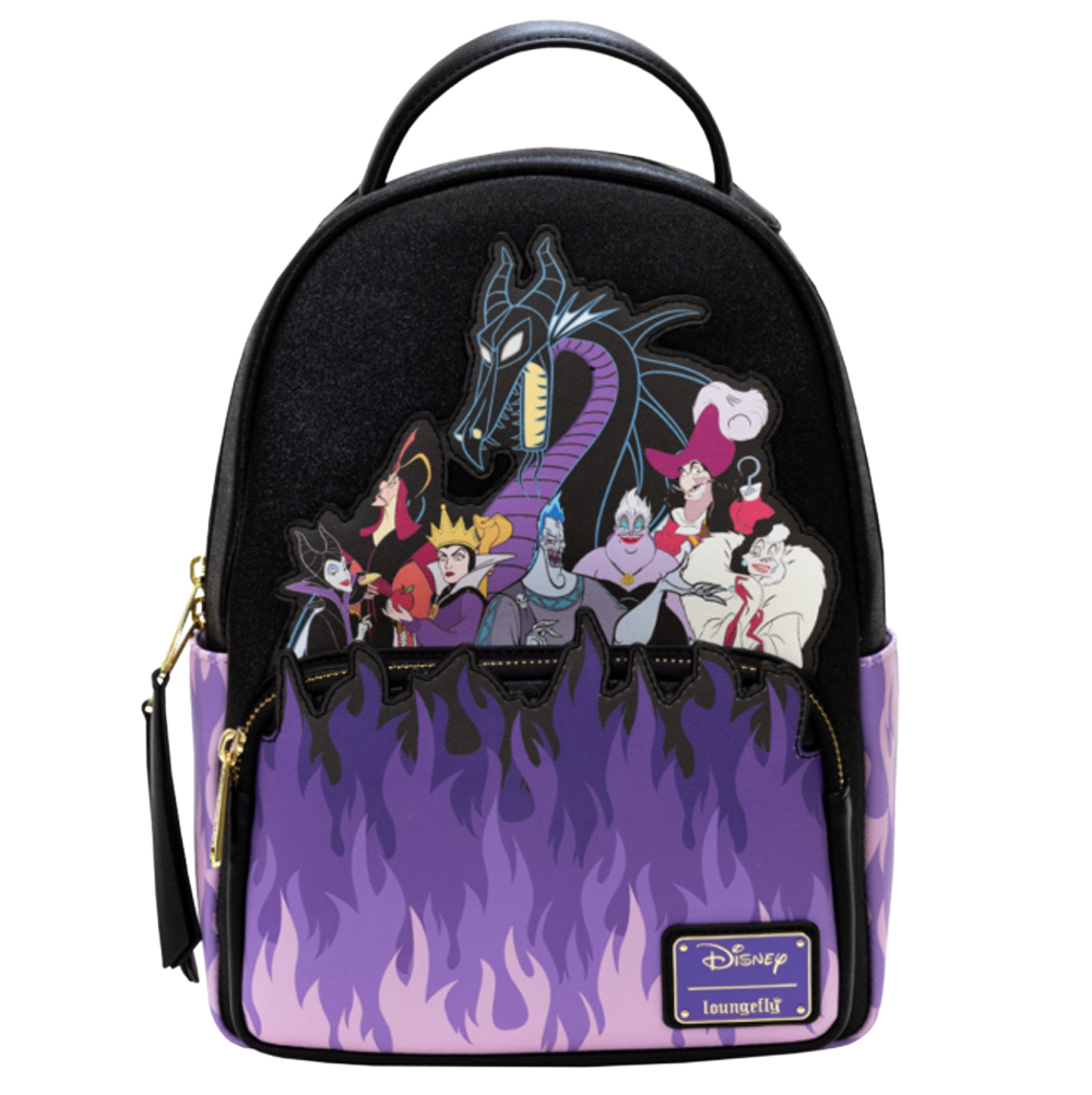 Disney Villains Purple Flame Mini Backpack Online KG Electronic