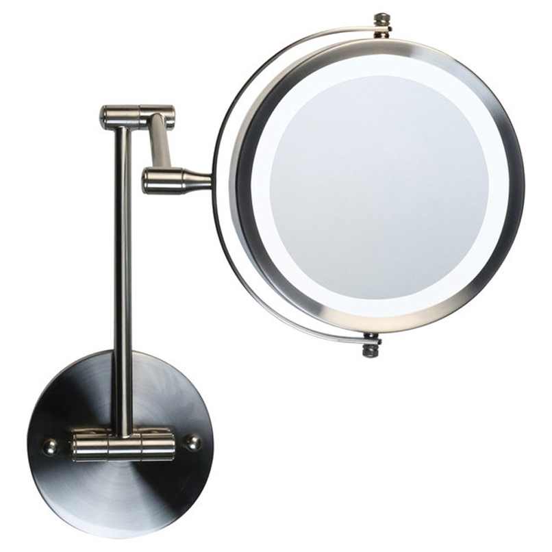 Homedics M731LED Double Sided LED Light Mirror 7x Magnification Wall Mountable eBay
