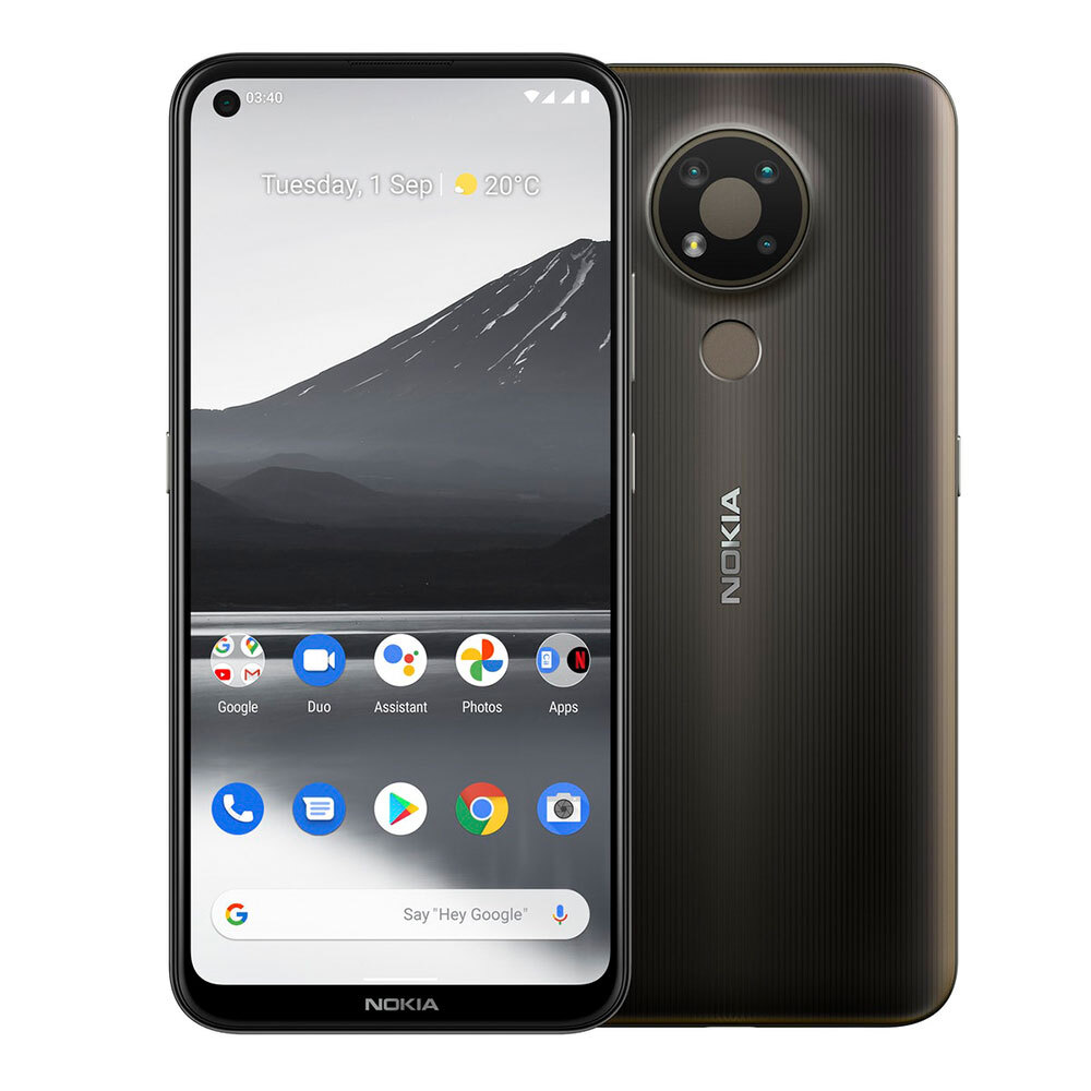 Nokia 3.4 Dual Sim 64GB/13 MP/6.3" HD+ Punch Hole Display Mobile Phone