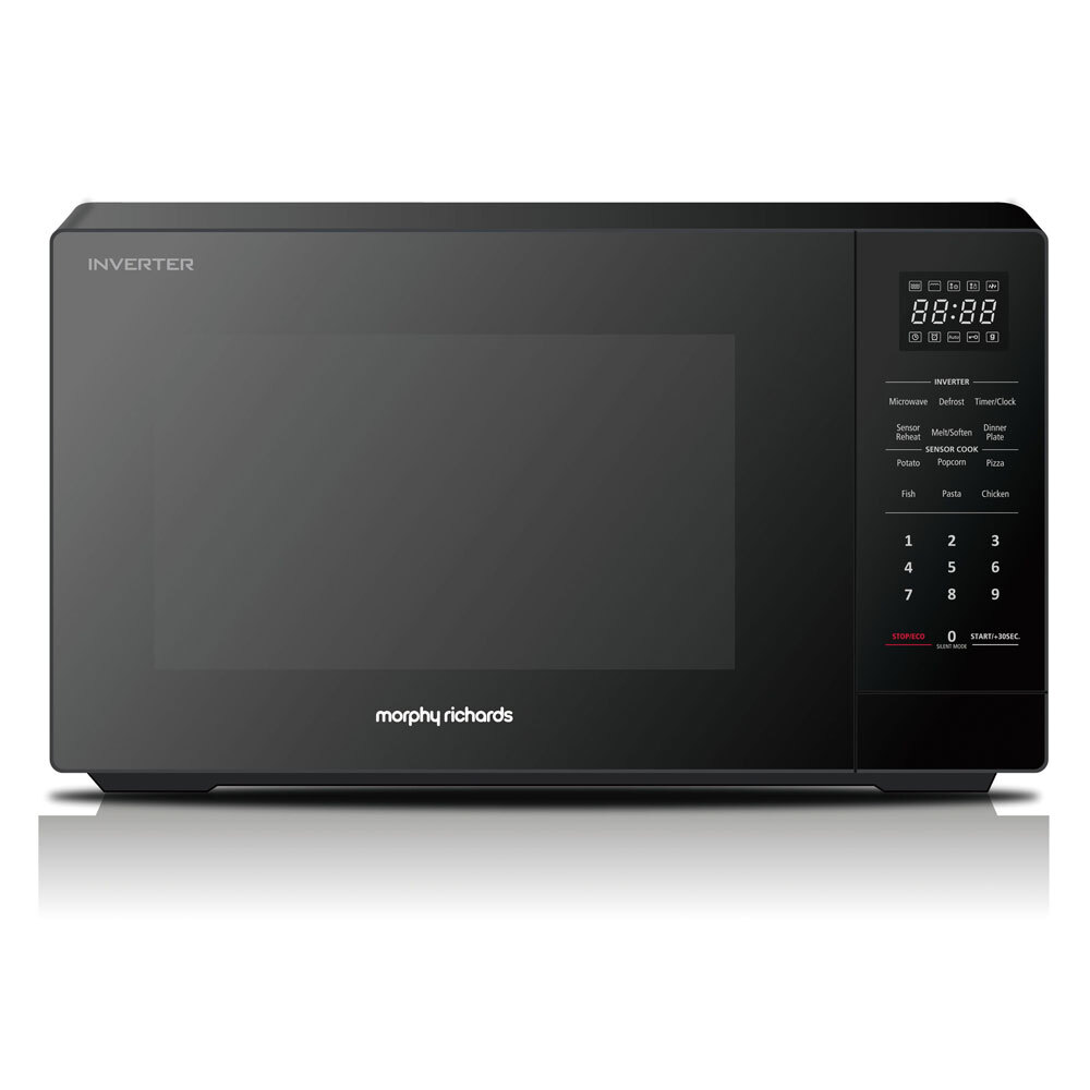 Morphy Richards 34L 1200W Inverter Microwave Black Online KG