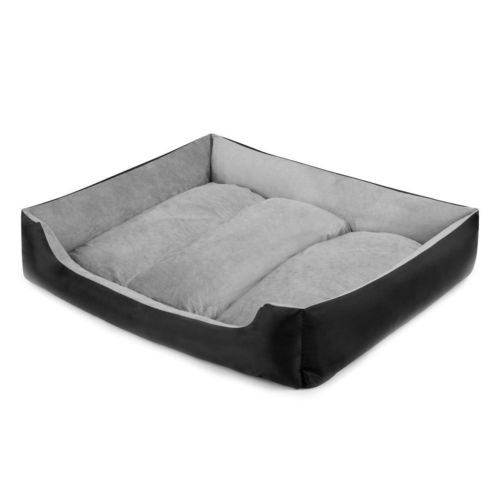 Pawever Pet/Dog 120cm Deluxe Fleece Bed Sleep Cushion XL Grey