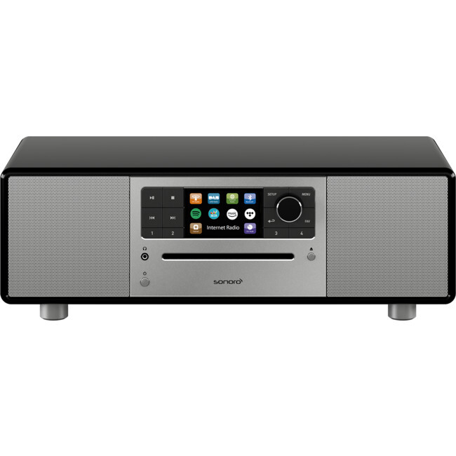 STEREO2BL BLACK SONORO STEREO2 CD PLAYER & FM / DAB / DAB+ RADIO SONORO STEREO 2 BLACK