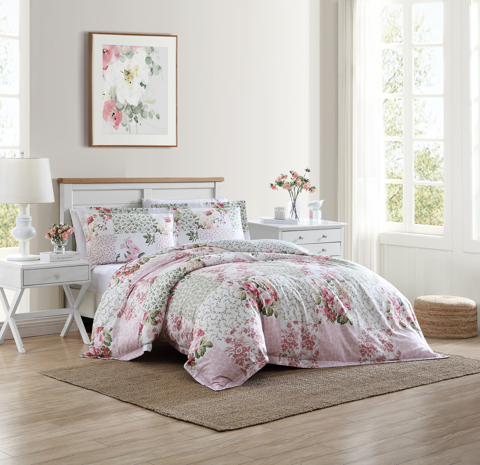 Laura Ashley Single Ailyn Quilt Cover Set Rose Online KG Electronic