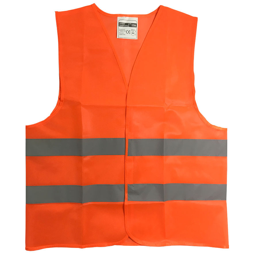 Orange High Visibility Safety Work Vest - Online | KG Electronic