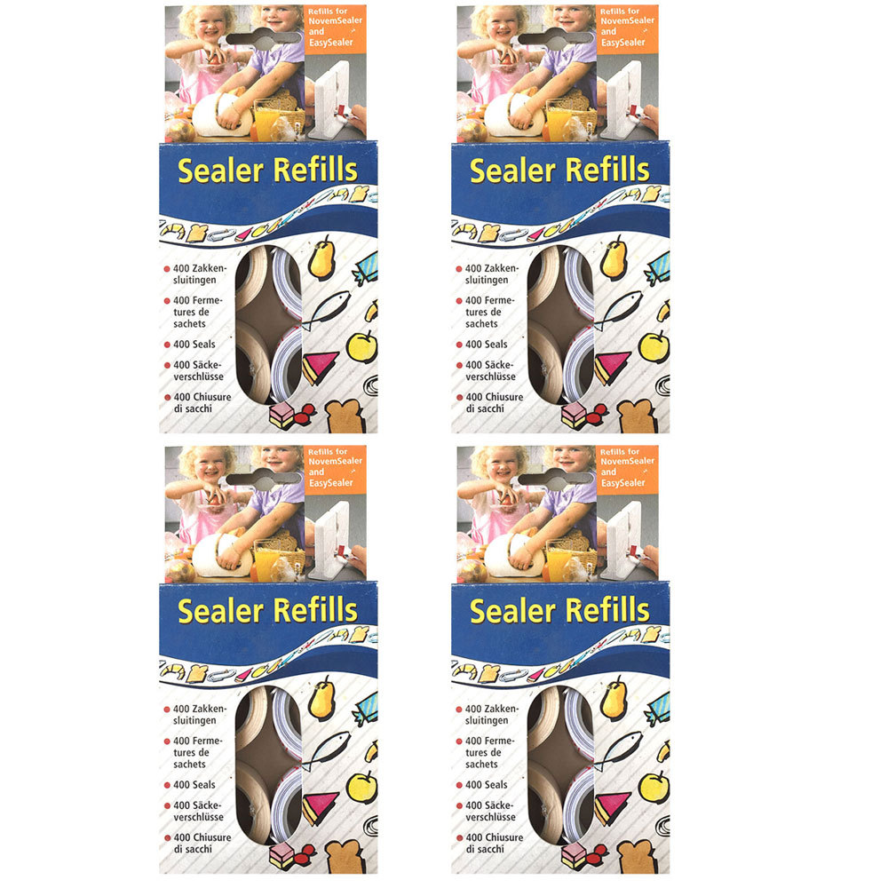 Sealer Refills for Easy Sealer Plastic Bag Sealer 1600 closures/Food