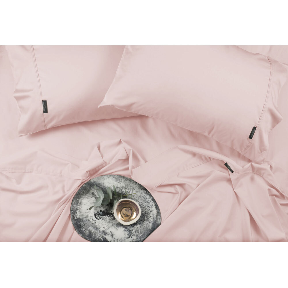 Sheraton Luxury Bamboo / Cotton 400 Sheet Set King Bed Pale Pink