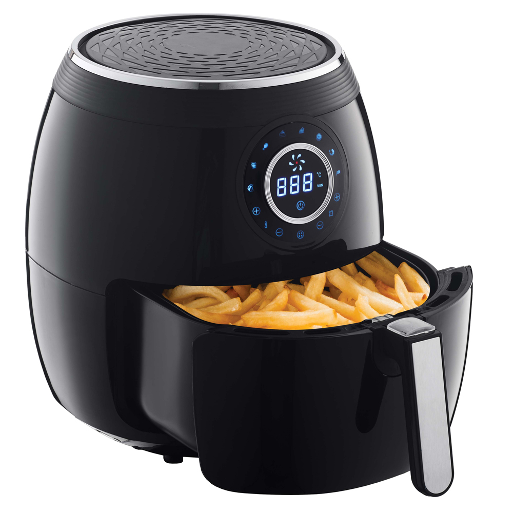 5L Digital Air Fryer Black - Online | KG Electronic