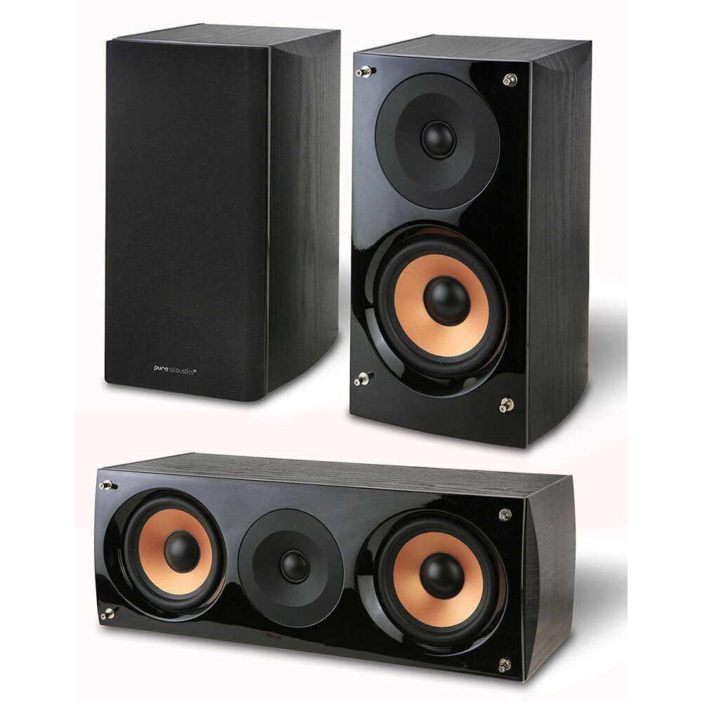 pure acoustics center speaker