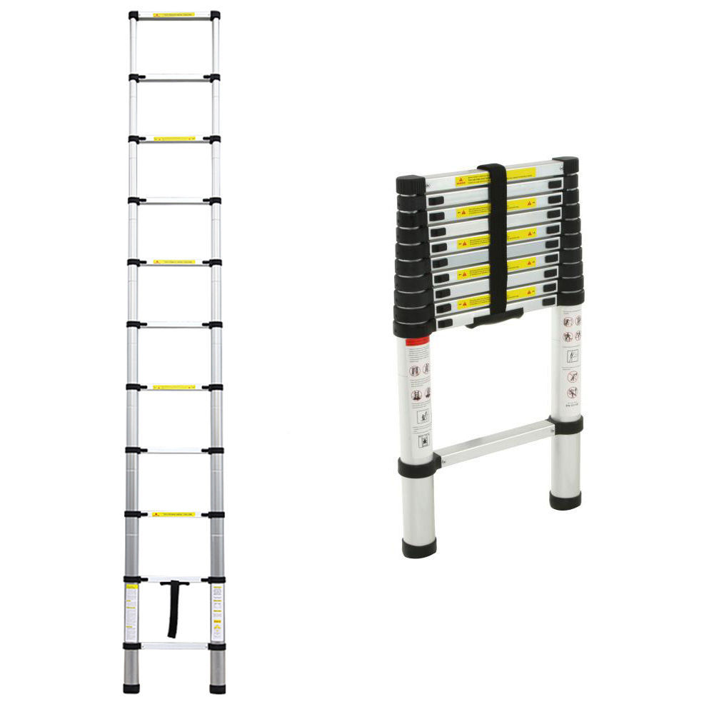 Telescopic Aluminum Expandable Lightweight/Portable Ladder Indoor