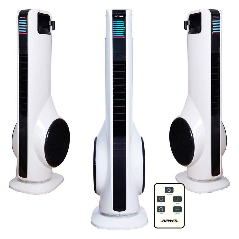 70w Heller 3 Speed 70cm Turbo Tower Fan/Air Cooler Online KG Electronic