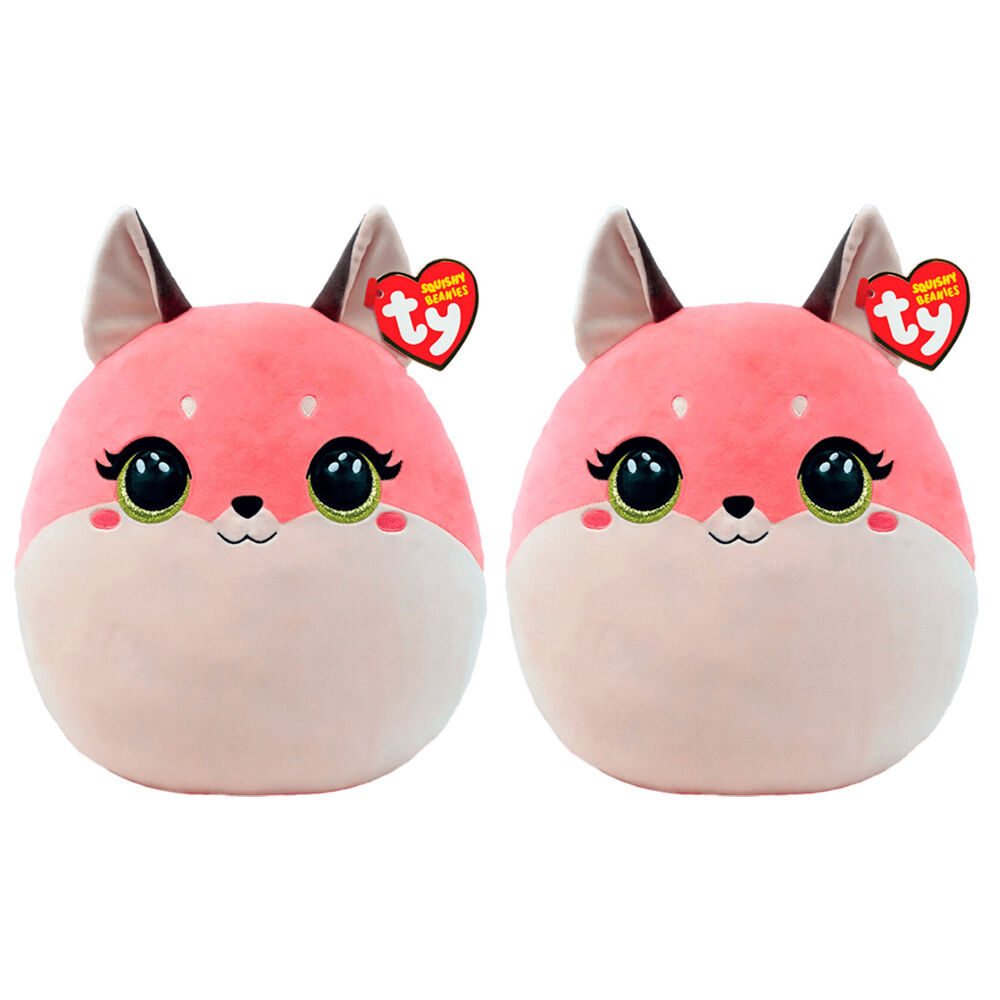 Ty Squish A Boo Roxie The Pink Fox - 10'' main image 1