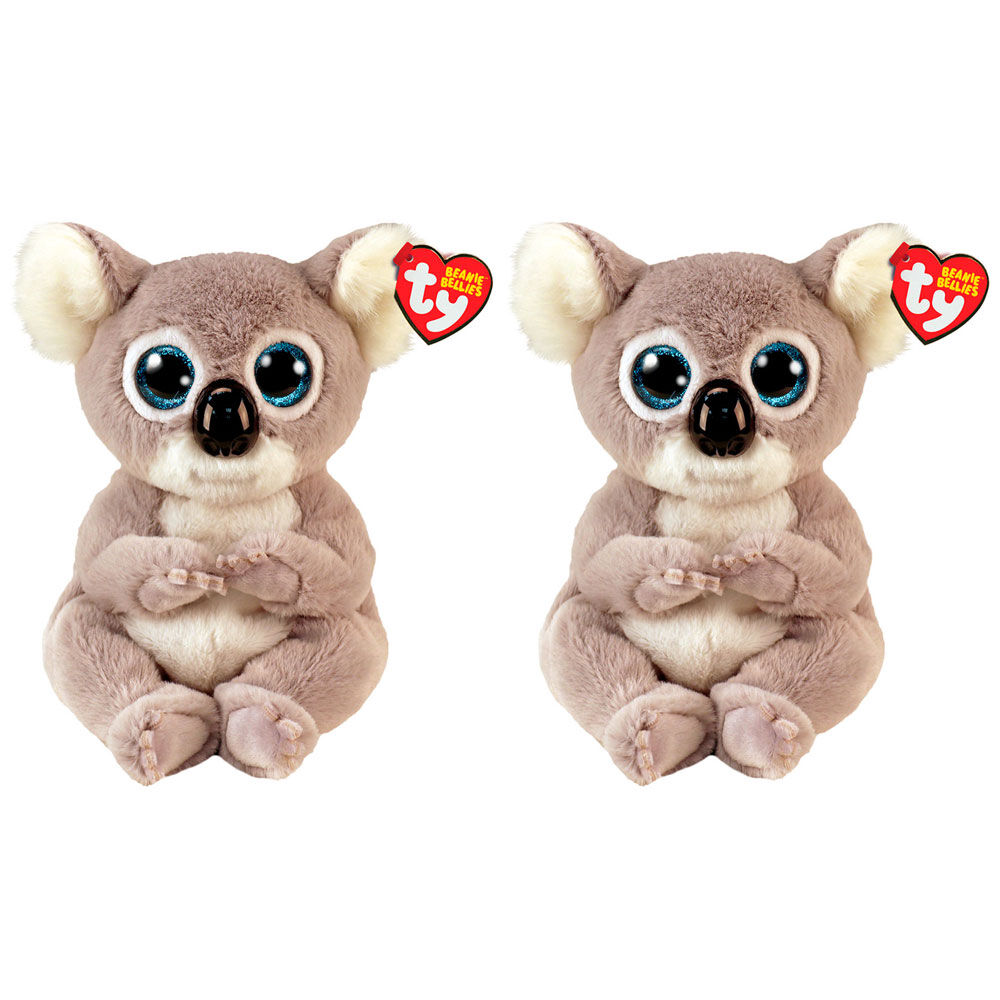 Ty - Beanie Boo's - Peluche Karli le Koala 15 cm, Gris et Blanc, TY36378
