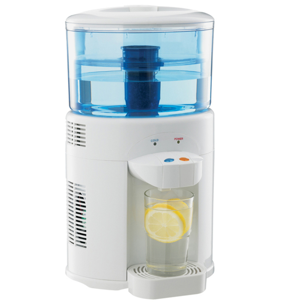 Lenoxx 5L Bench Top Water Filter Dispenser Chiller Cooler Cooling Cold Dual Tap Online KG Electr