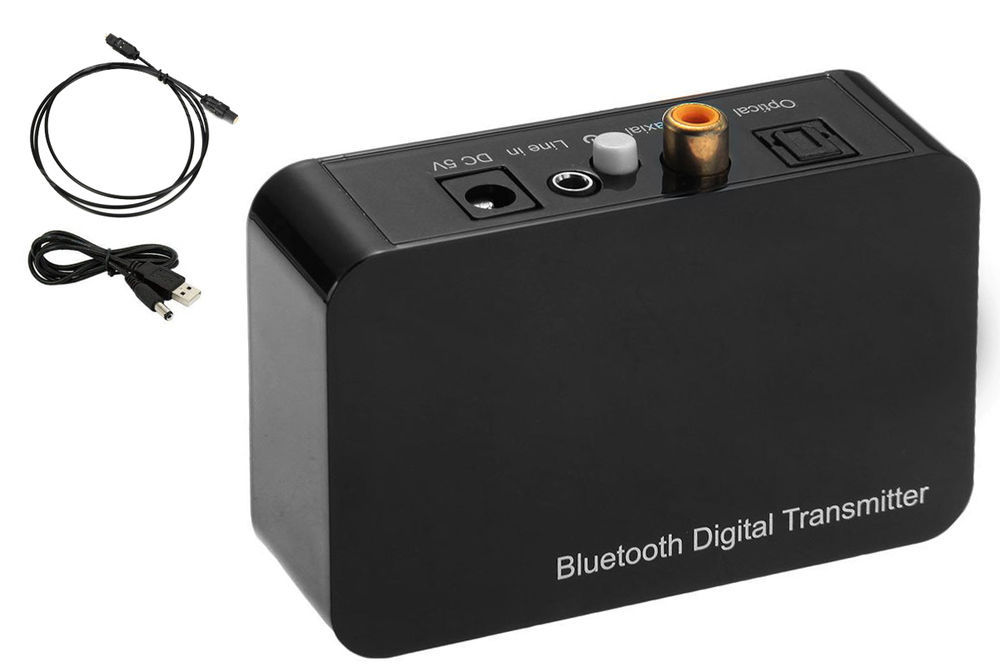 Bluetooth Transmitter Sender Aux 3.5mm jack/Coaxial/Optical Toslink ...