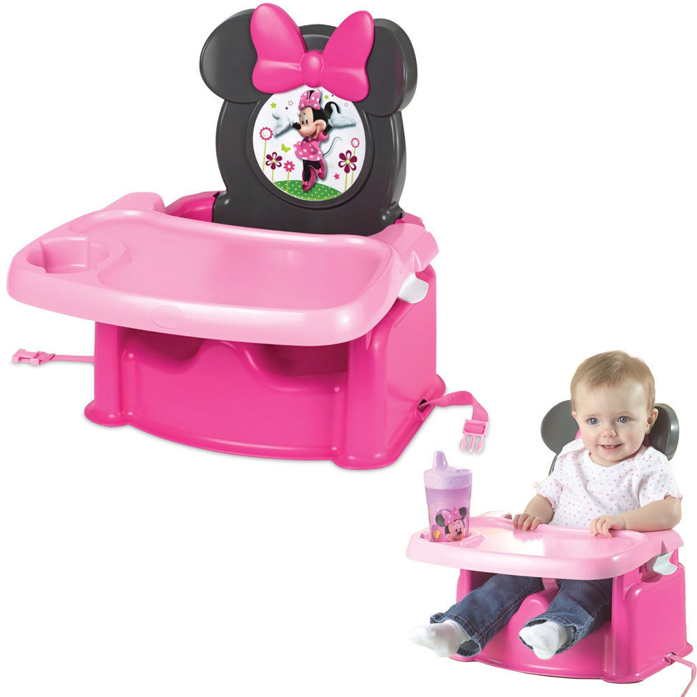 Disney Minnie Mouse Foldable Baby Child High Chair Booster Feeding Minnie Mouse Foldable Baby Child High Chair Booster Feeding Seat