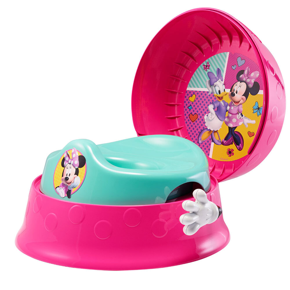 The First Years Disney Minnie Mouse 3 In 1 Children Potty System Toilet Training Ebay The First Years Disney Minnie Mouse 3 In 1 Children Potty System Toilet Training Ebay