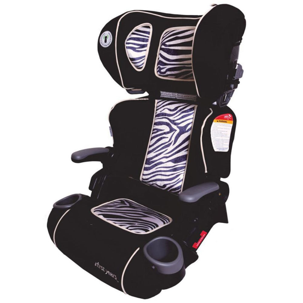 First Years Racing Foldable Booster Car Seat/4yr+ Toddler Children Kids