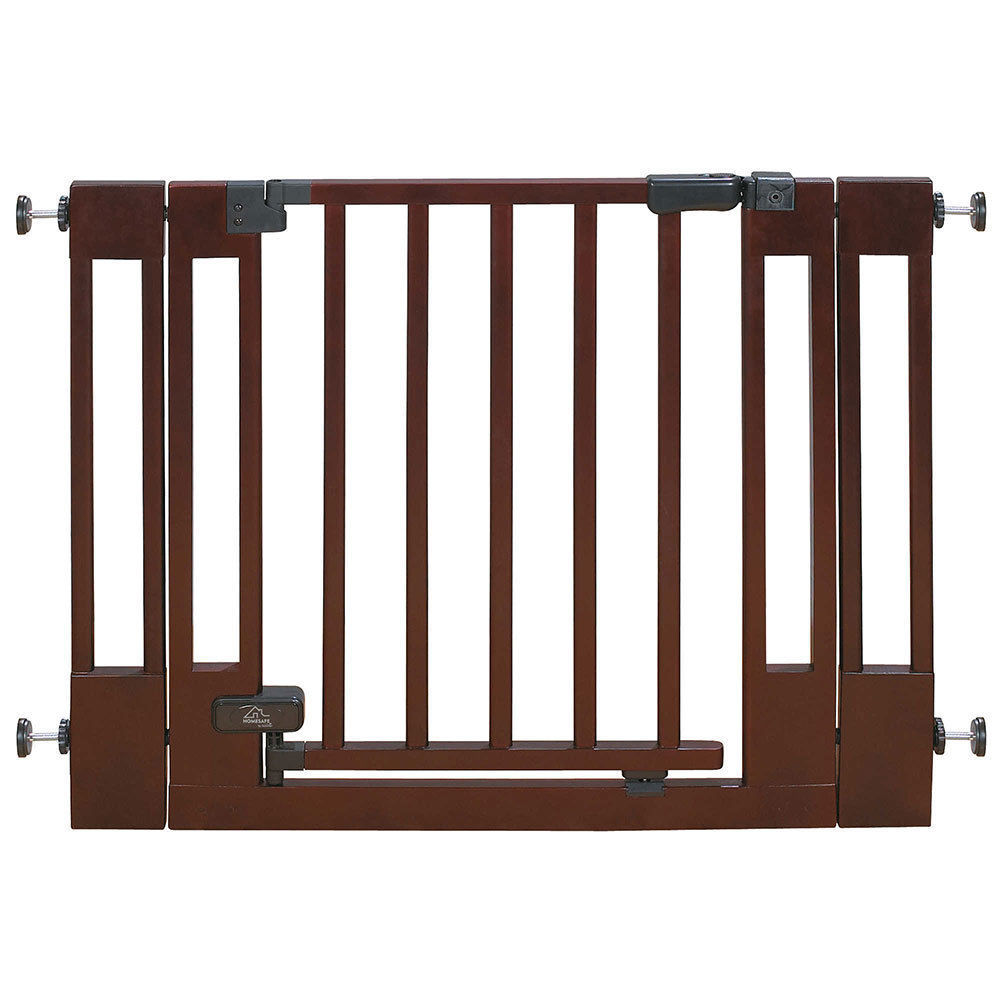 The First Years 75104cm Home Decor Wood Safety Gate Pet/Baby/Toddler